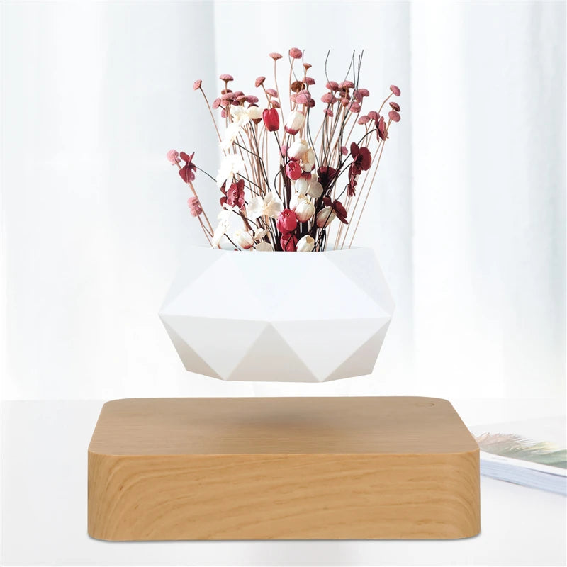 Vaso Branco flutuante para planta
