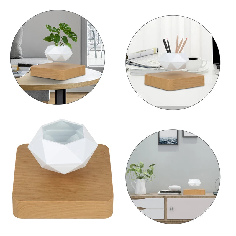 Vaso Branco flutuante para planta