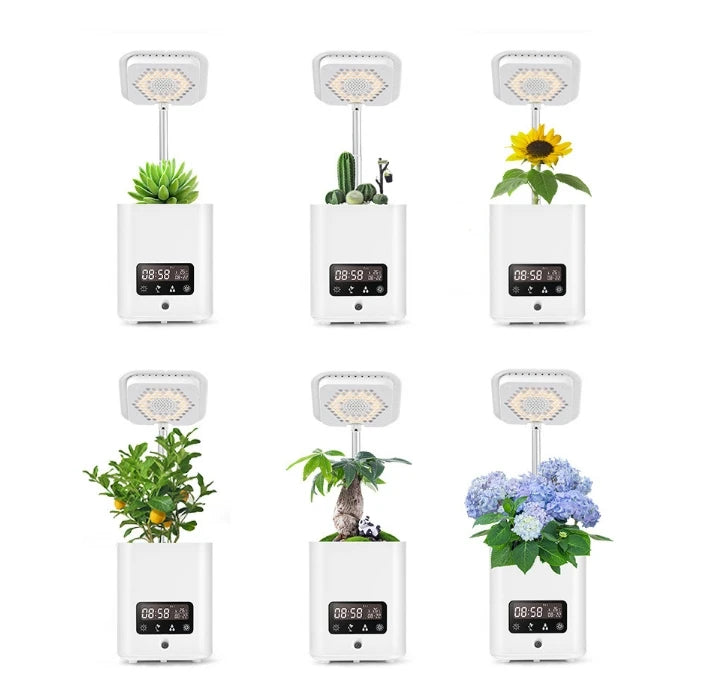 Vaso de flores umidificador multifuncional